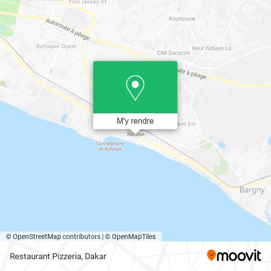 Restaurant Pizzeria plan