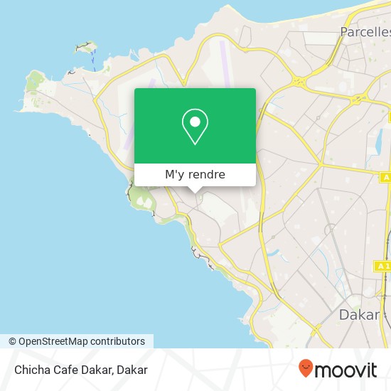 Chicha Cafe Dakar plan