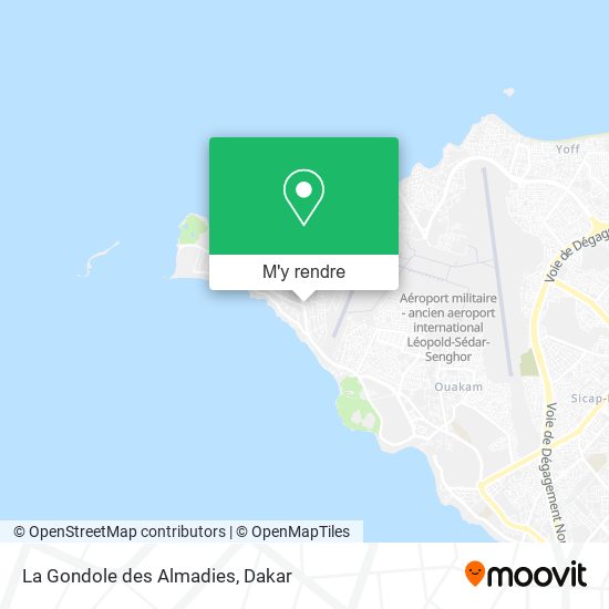 La Gondole des Almadies plan