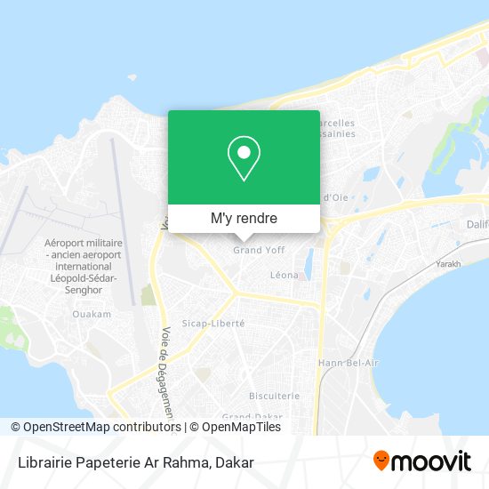Librairie Papeterie Ar Rahma plan
