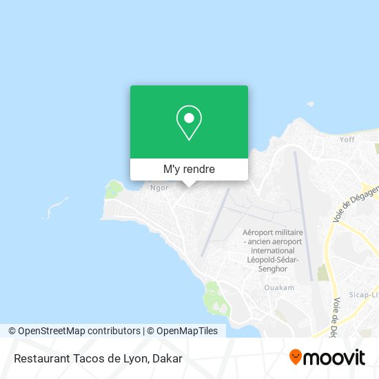 Restaurant Tacos de Lyon plan