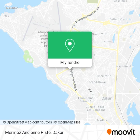 Mermoz Ancienne Piste plan