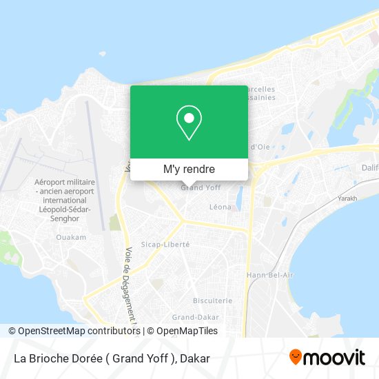 La Brioche Dorée ( Grand Yoff ) plan