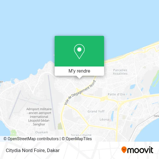 Citydia Nord Foire plan