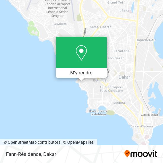 Fann-Résidence plan
