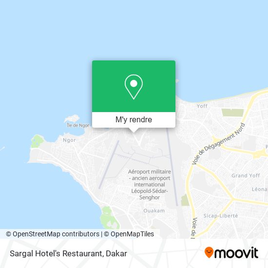 Sargal Hotel's Restaurant plan