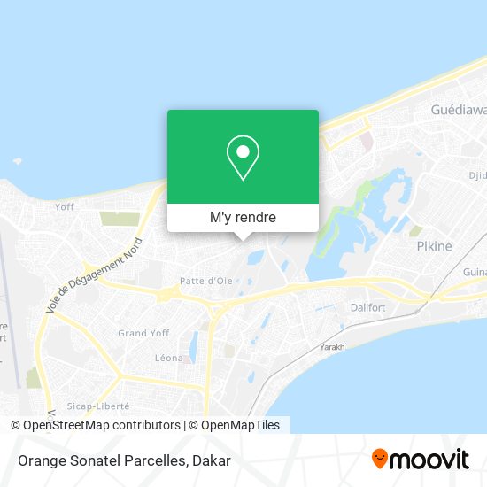 Orange Sonatel Parcelles plan