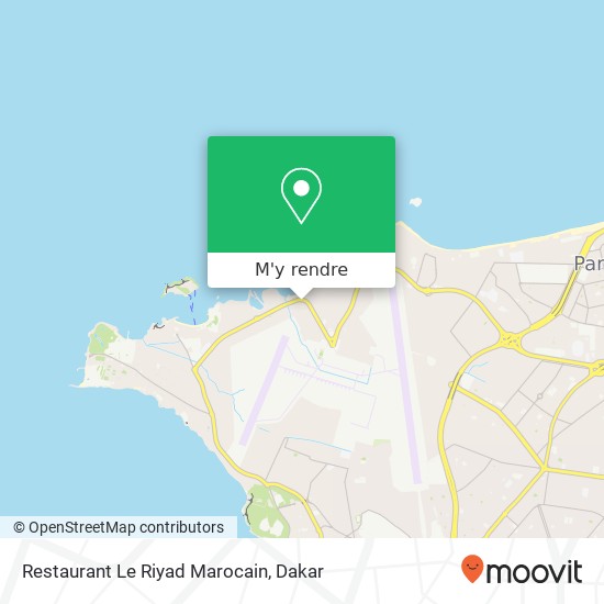 Restaurant Le Riyad Marocain plan