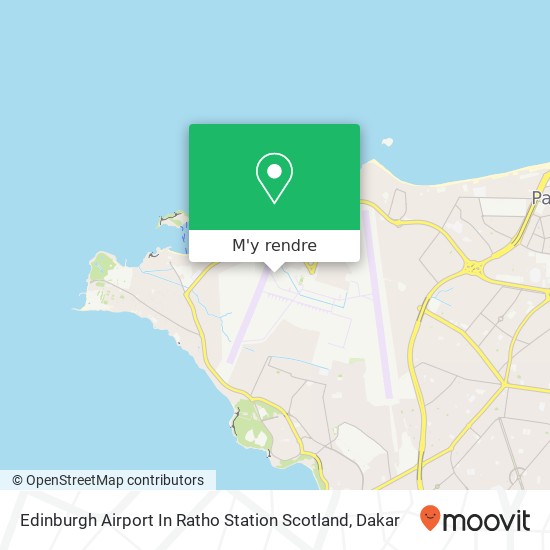 Edinburgh Airport In Ratho Station Scotland plan