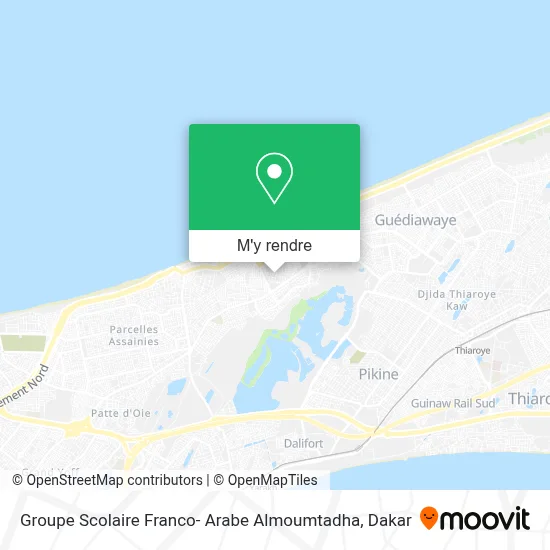 Groupe Scolaire Franco- Arabe Almoumtadha plan
