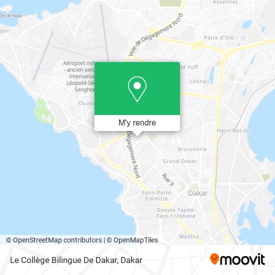 Le Collège Bilingue De Dakar plan