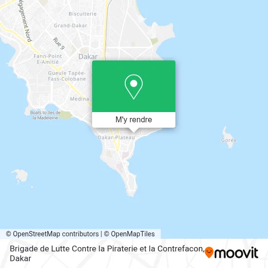 Brigade de Lutte Contre la Piraterie et la Contrefacon plan