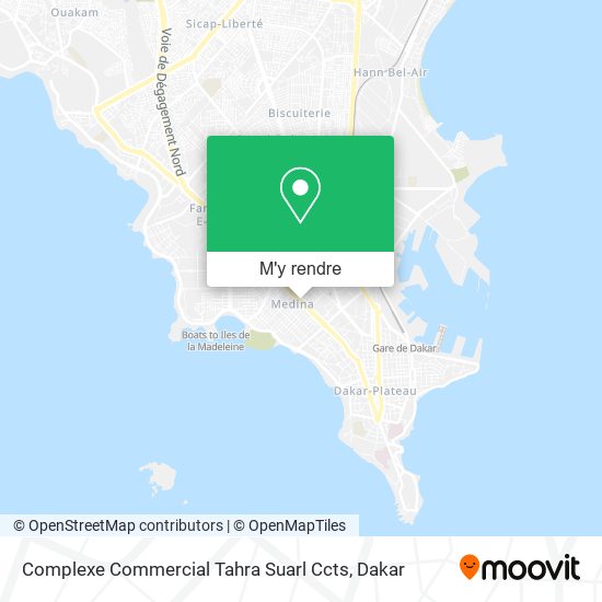 Complexe Commercial Tahra Suarl Ccts plan