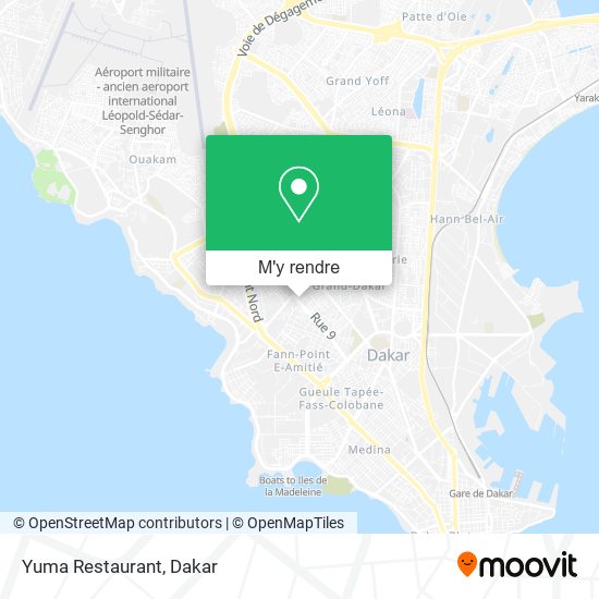 Yuma Restaurant plan