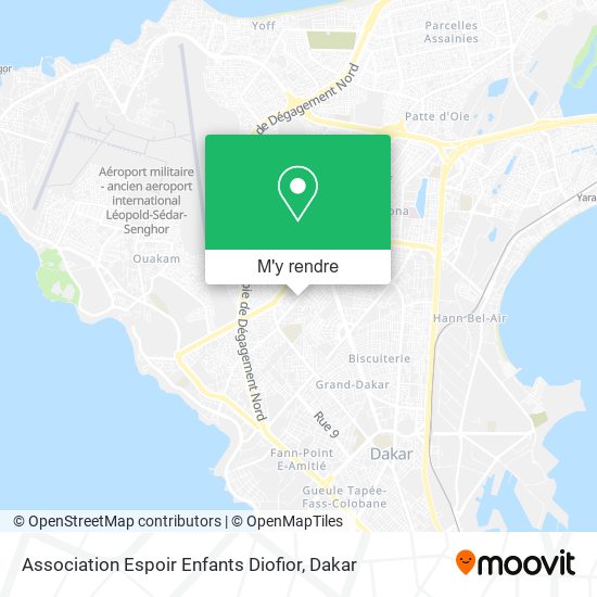 Association Espoir Enfants Diofior plan