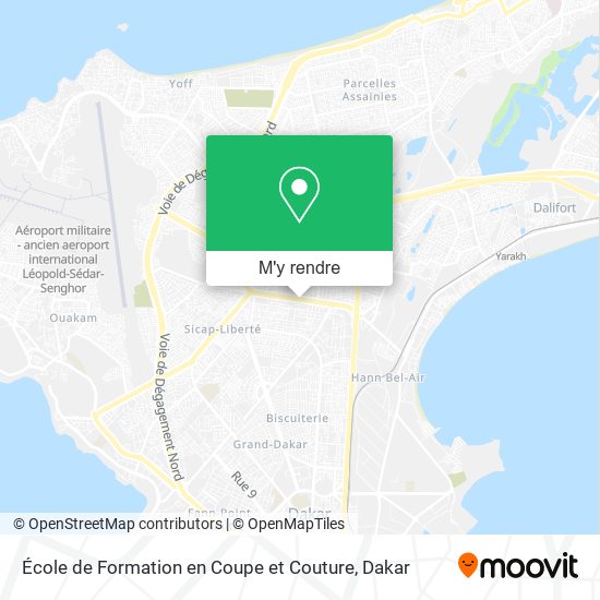 École de Formation en Coupe et Couture plan
