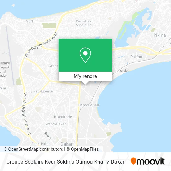 Groupe Scolaire Keur Sokhna Oumou Khaïry plan