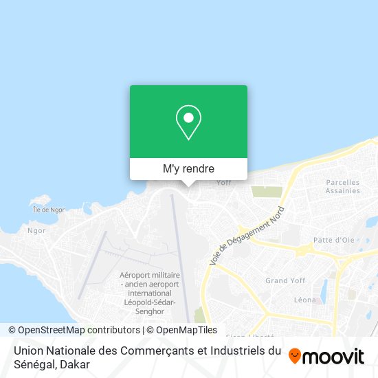 Union Nationale des Commerçants et Industriels du Sénégal plan