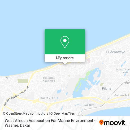 West African Association For Marine Environment - Waame plan