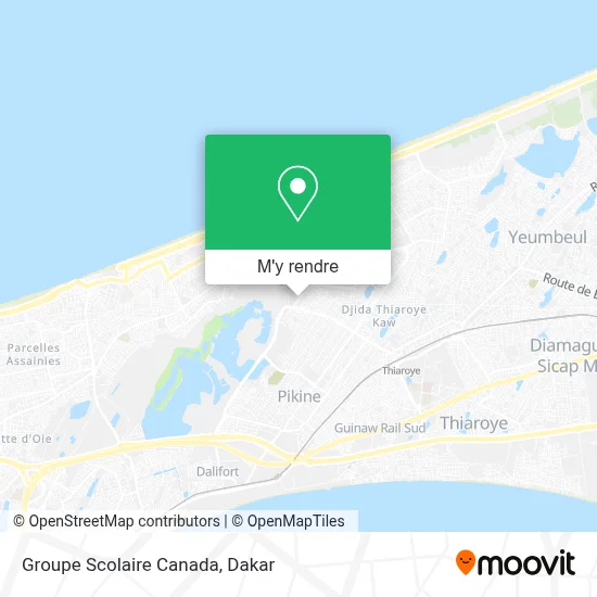 Groupe Scolaire Canada plan