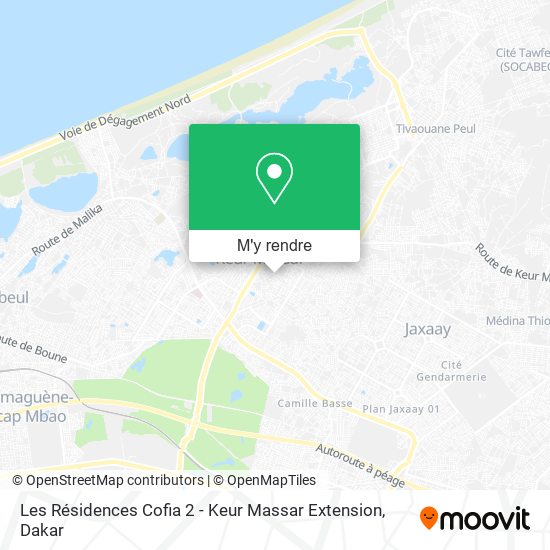 Les Résidences Cofia 2 - Keur Massar Extension plan