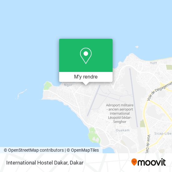 International Hostel Dakar plan
