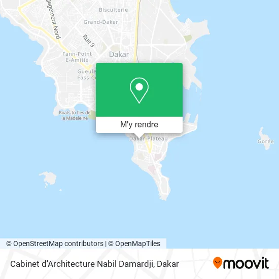 Cabinet d'Architecture Nabil Damardji plan