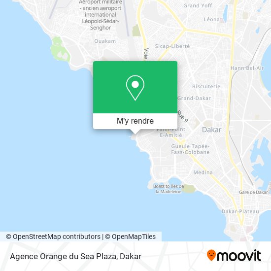 Agence Orange du Sea Plaza plan