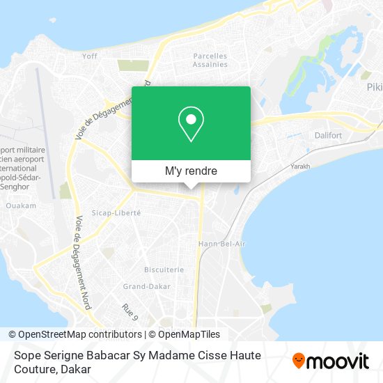 Sope Serigne Babacar Sy Madame Cisse Haute Couture plan