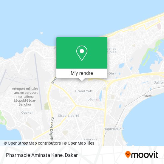 Pharmacie Aminata Kane plan