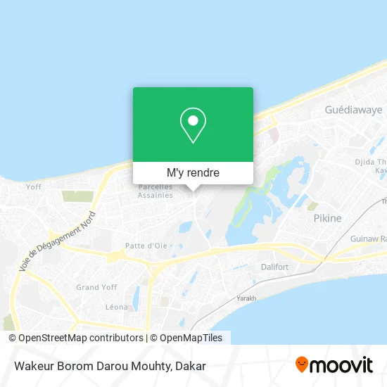 Wakeur Borom Darou Mouhty plan