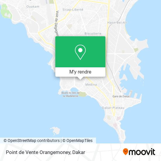 Point de Vente Orangemoney plan