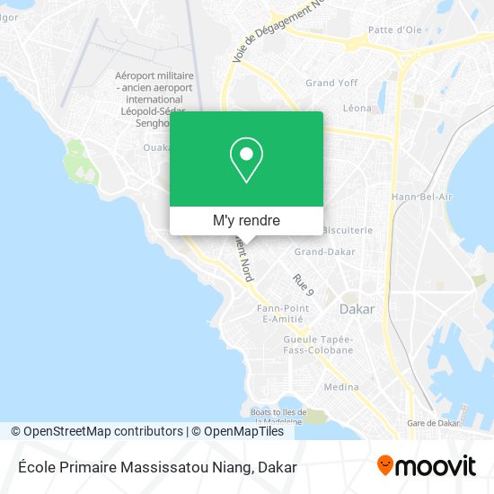 École Primaire Massissatou Niang plan