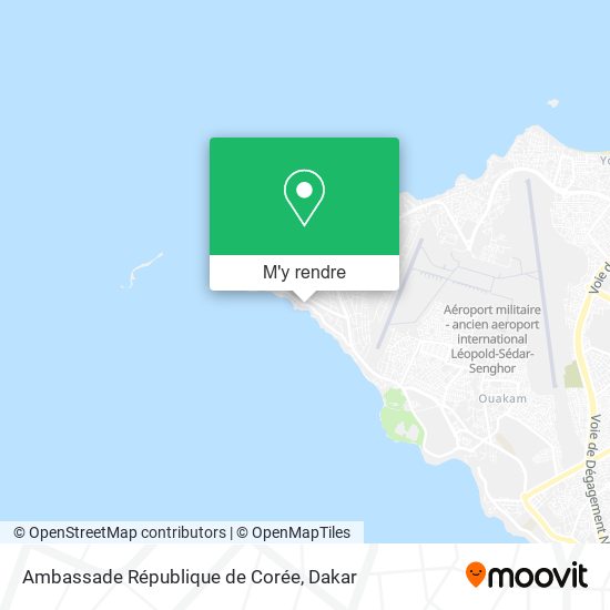 Ambassade République de Corée plan