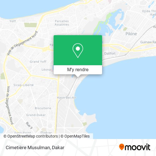 Cimetière Musulman plan