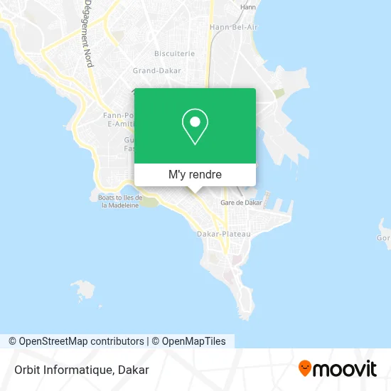 Orbit Informatique plan