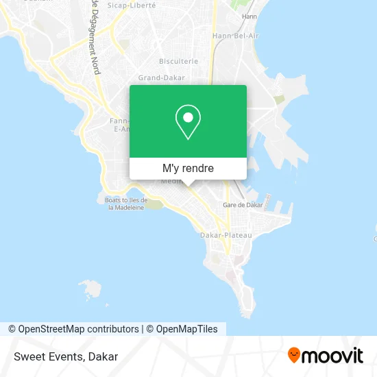 Sweet Events plan