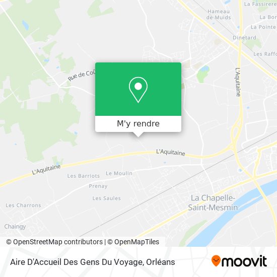 Aire D'Accueil Des Gens Du Voyage plan