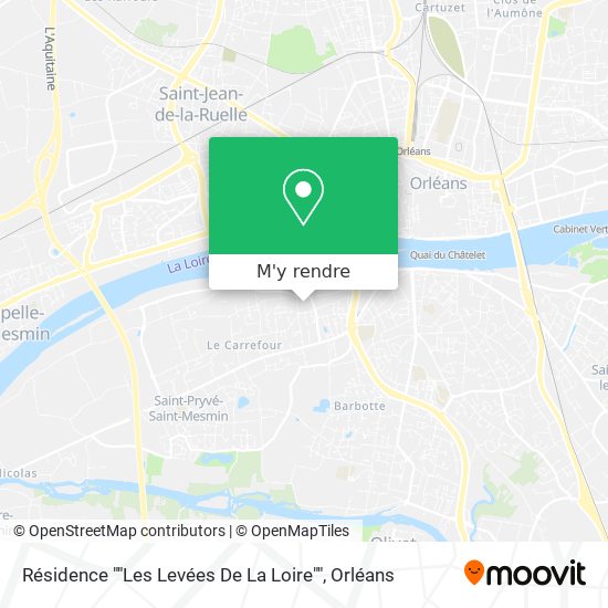 Résidence ""Les Levées De La Loire"" plan