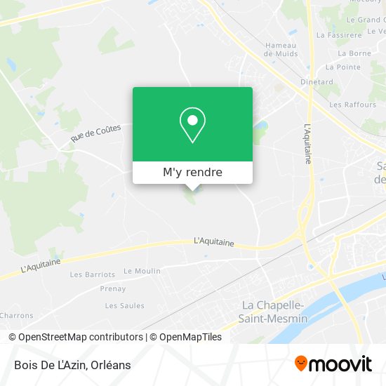 Bois De L'Azin plan