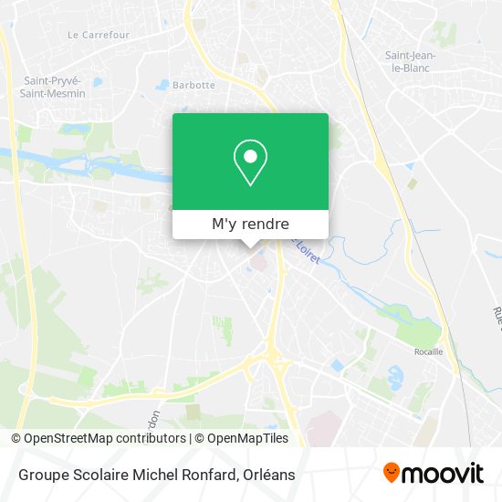 Groupe Scolaire Michel Ronfard plan
