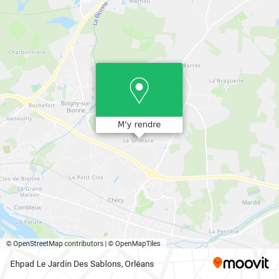 Ehpad Le Jardin Des Sablons plan