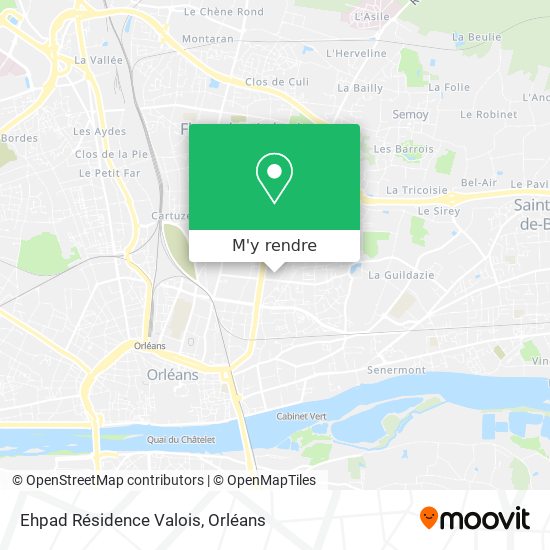 Ehpad Résidence Valois plan