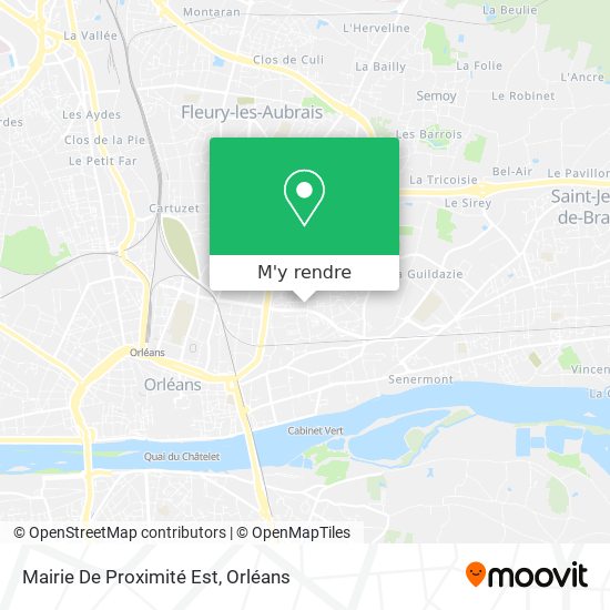 Mairie De Proximité Est plan