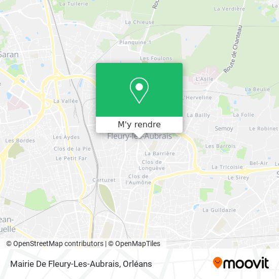 Mairie De Fleury-Les-Aubrais plan