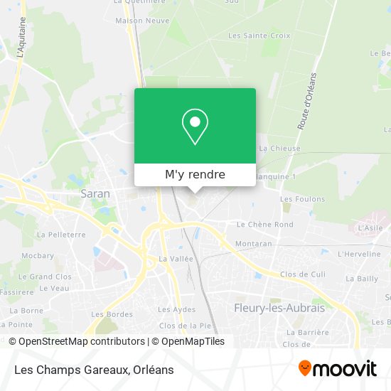 Les Champs Gareaux plan
