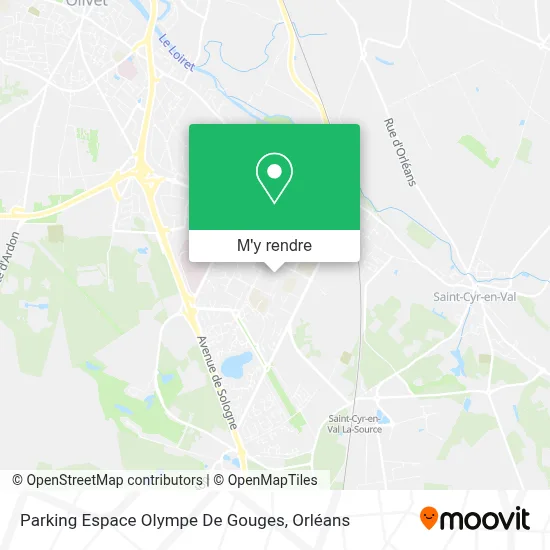 Parking Espace Olympe De Gouges plan