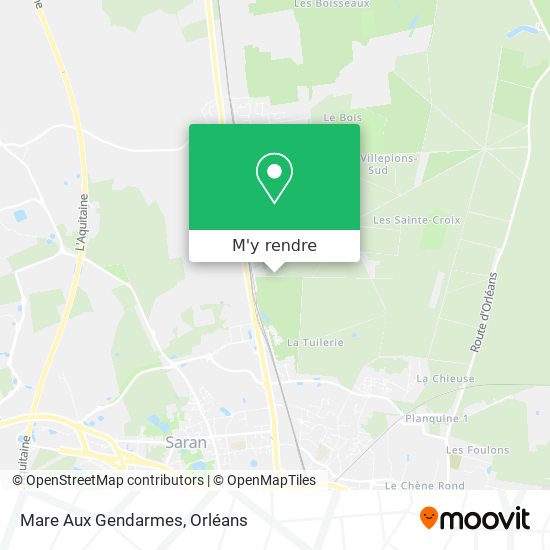 Mare Aux Gendarmes plan