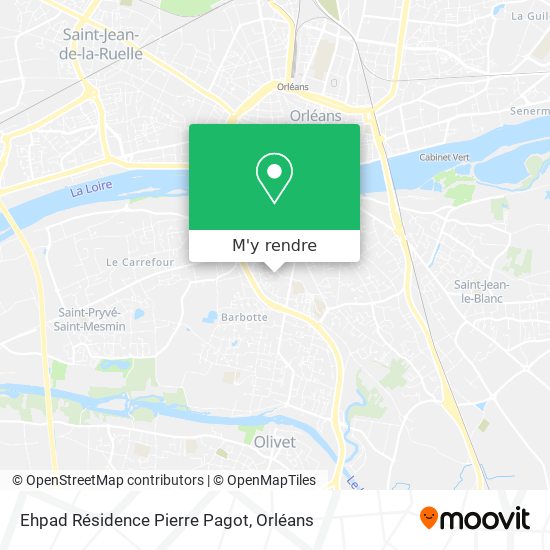 Ehpad Résidence Pierre Pagot plan