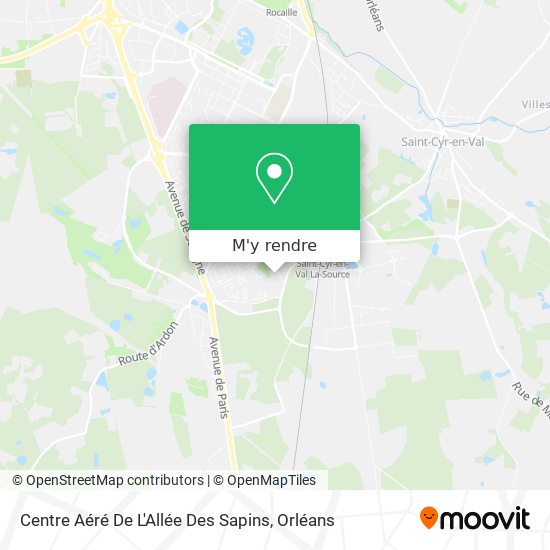 Centre Aéré De L'Allée Des Sapins plan